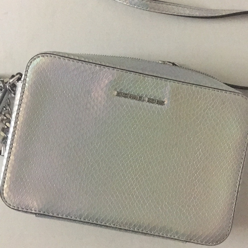 Michael Kors Irridescent Leather Crossbody